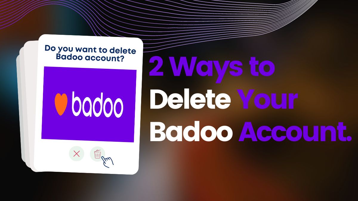 how to delete badoo account