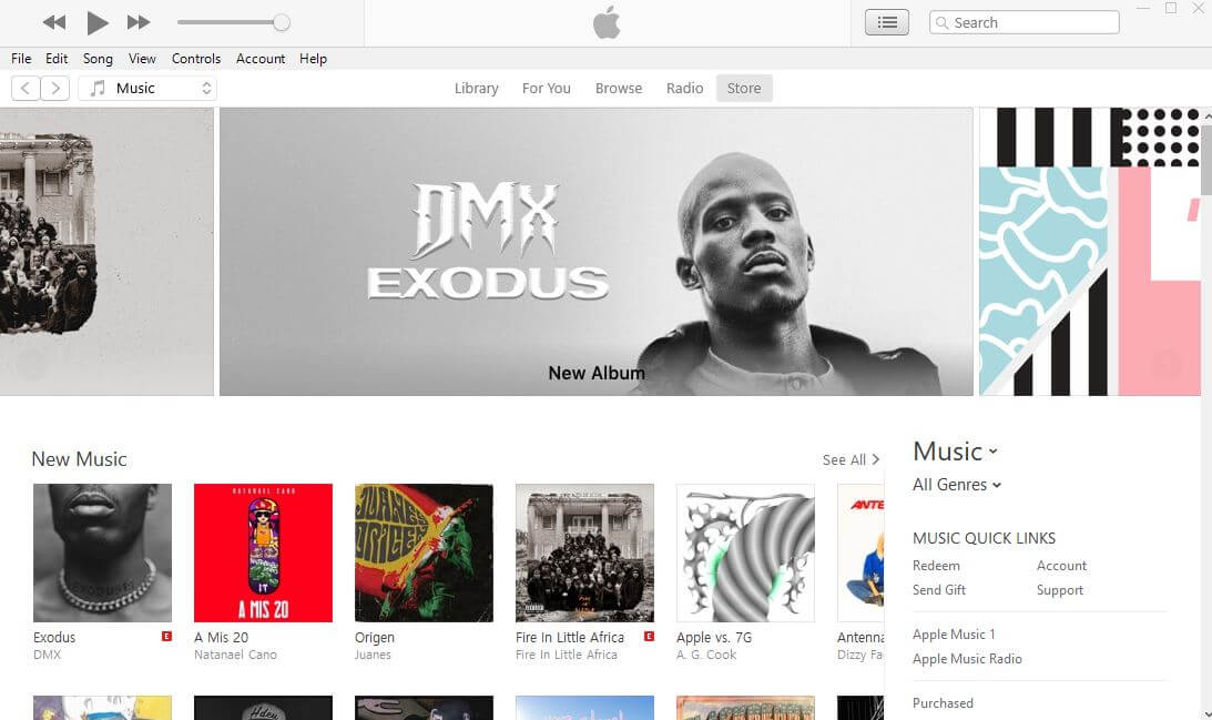 iTunes Microsoft app use on