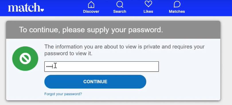 How to Delete Match Account? - Working ! 5 match reenter password
