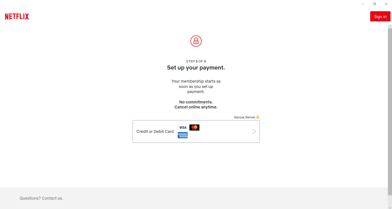 Netflix App For PC – Download on Windows 11/10/8/7 PC and macOS 4 purchase Netflix plan using your card