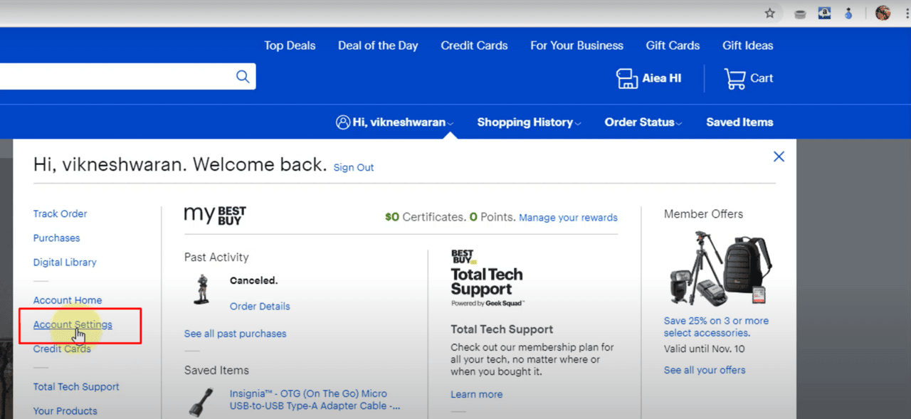 How to Delete Best Buy Account | Best Guide 8 remove CreditDebit Card from a Best Buy Account 3