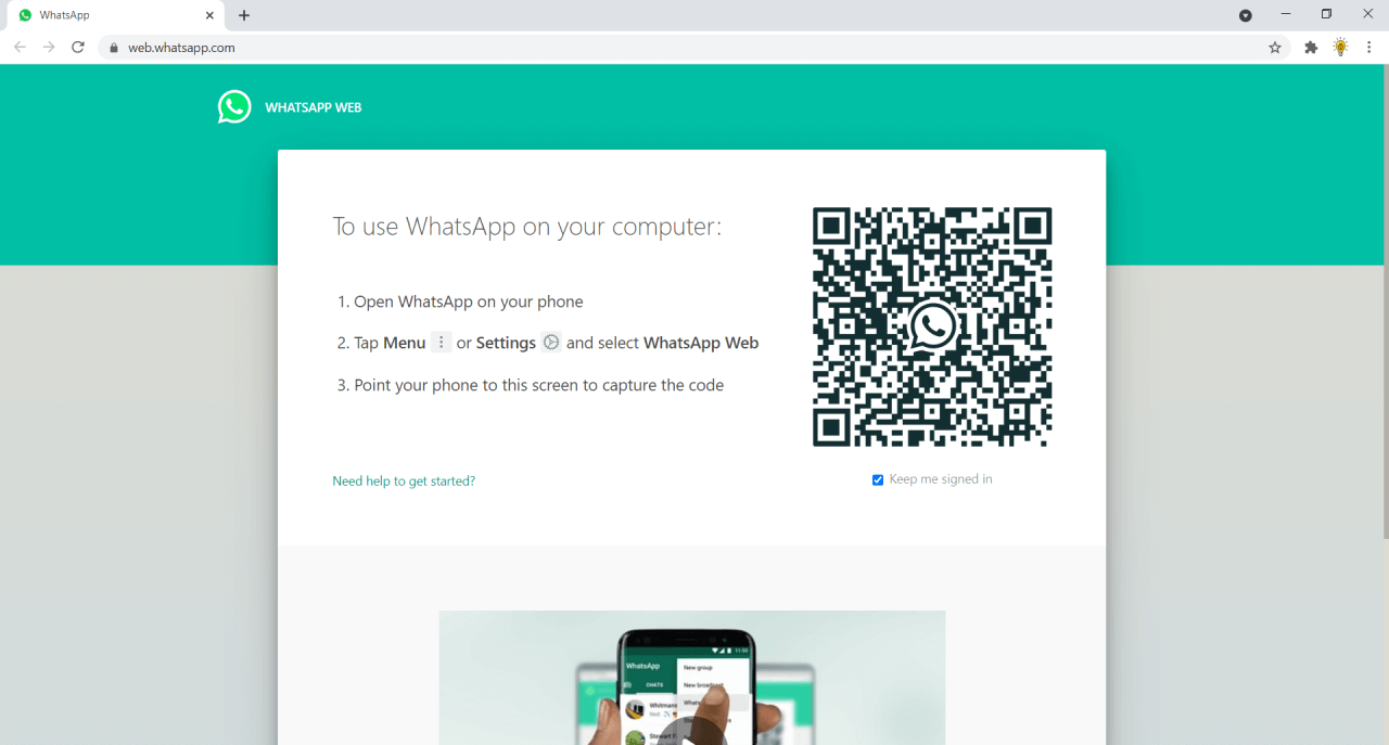 How to use WhatsApp Web on Windows 11/10/7 PC and macOS 1 use Whatsapp on Web QR code scan